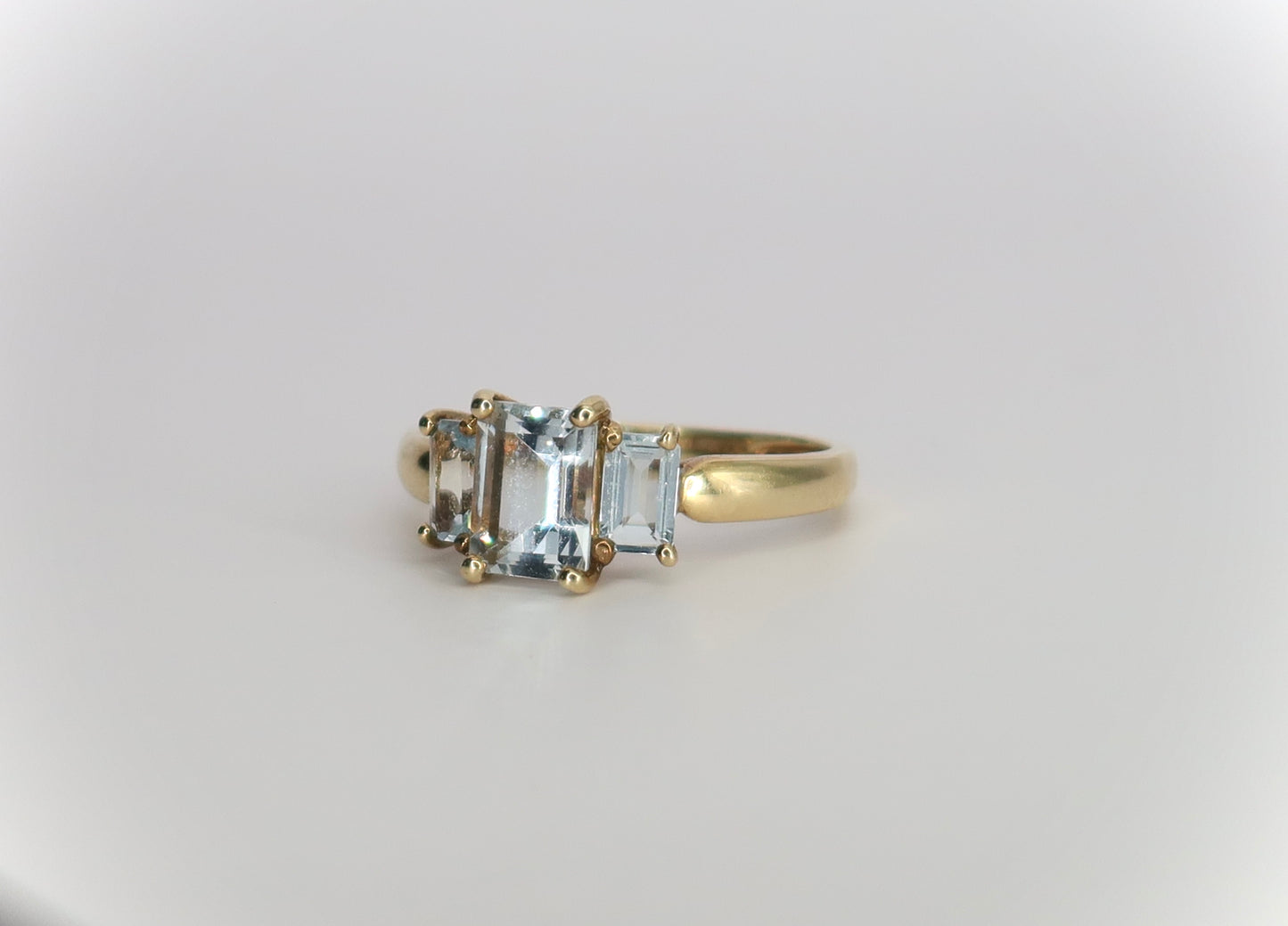 Jane | Aquamarijn Trilogie Ring