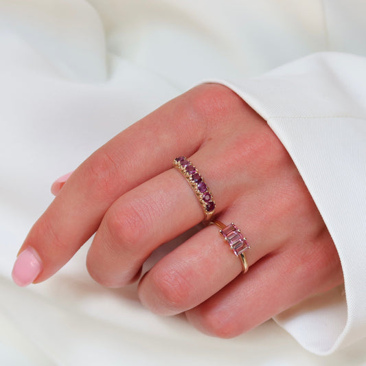 Ruby | Robijn Rij Ring