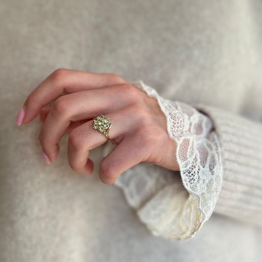 Florence | Citrien Bloem Ring