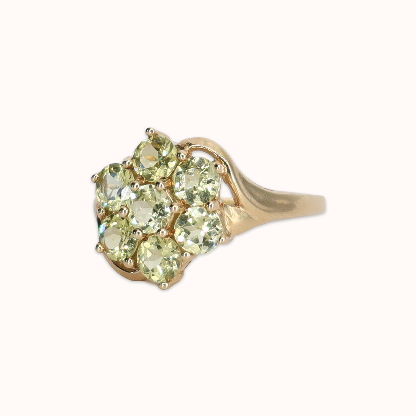 Florence | Citrien Bloem Ring