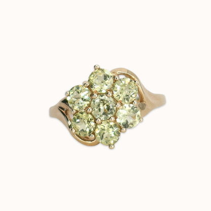Florence | Citrien Bloem Ring