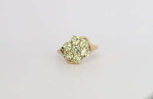 Florence | Citrien Bloem Ring