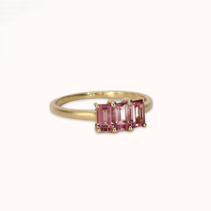 Georgia | Toermalijn Trilogie Ring