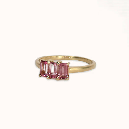 Georgia | Toermalijn Trilogie Ring