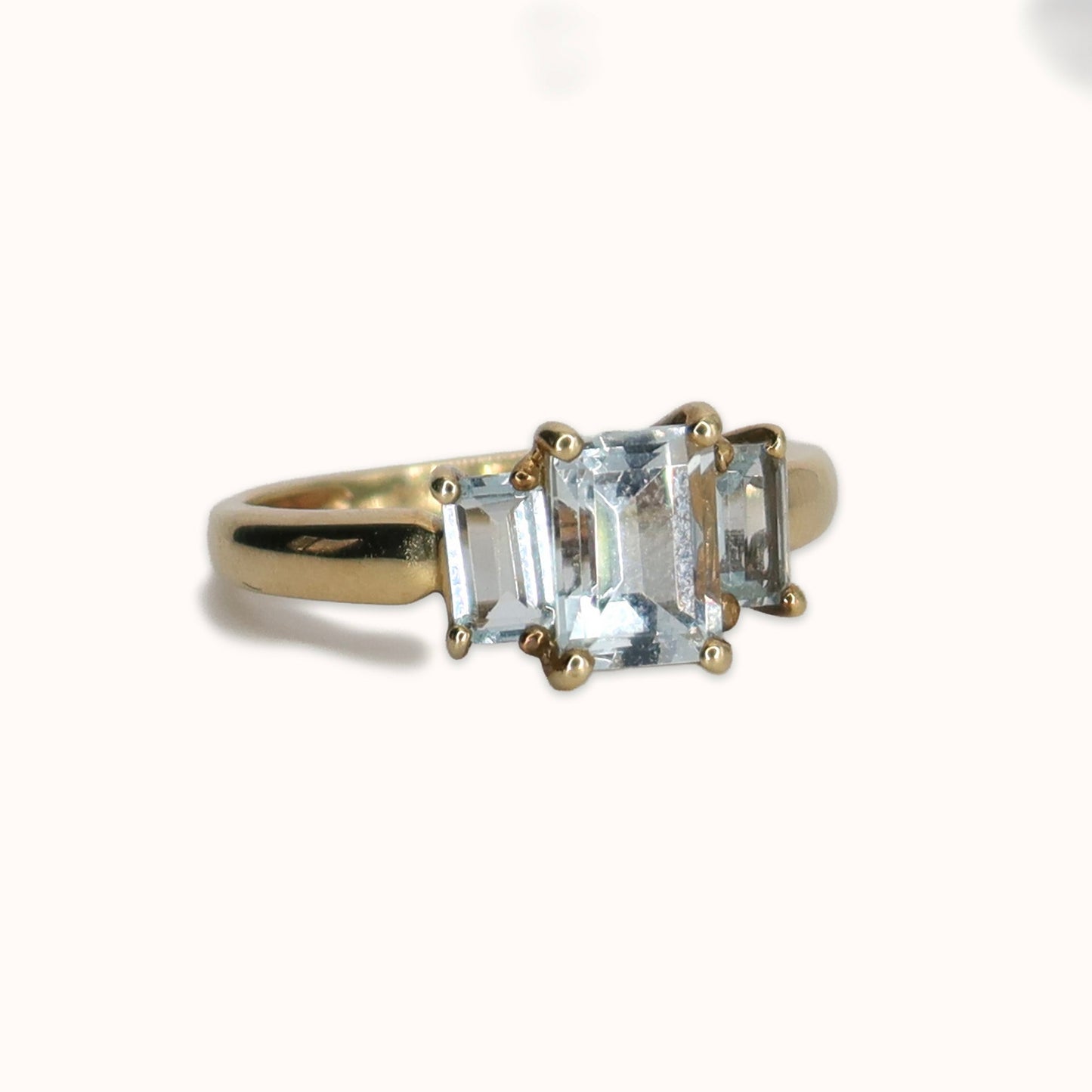 Jane | Aquamarijn Trilogie Ring