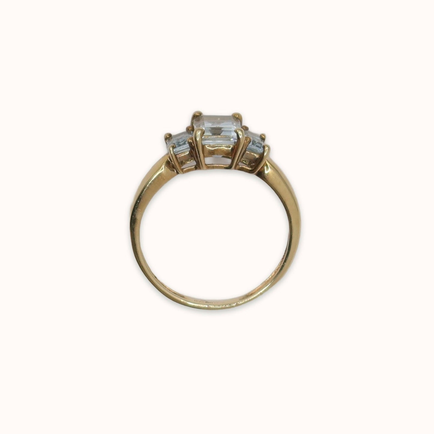 Jane | Aquamarijn Trilogie Ring