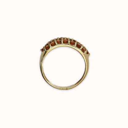 Amber | Citrien Cluster Ring