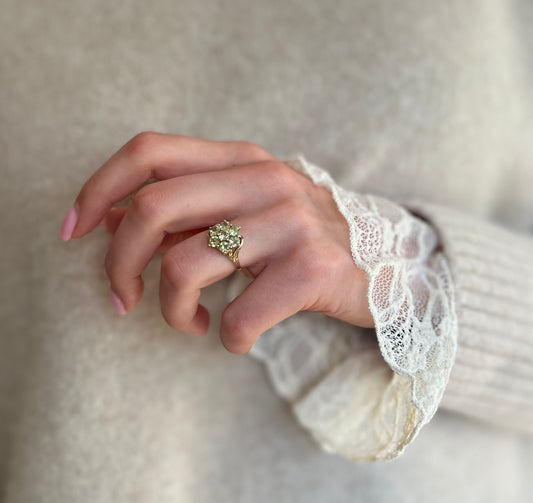 Florence | Citrien Bloem Ring