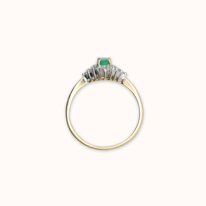 Victoria | Smaragd & Diamant Ring