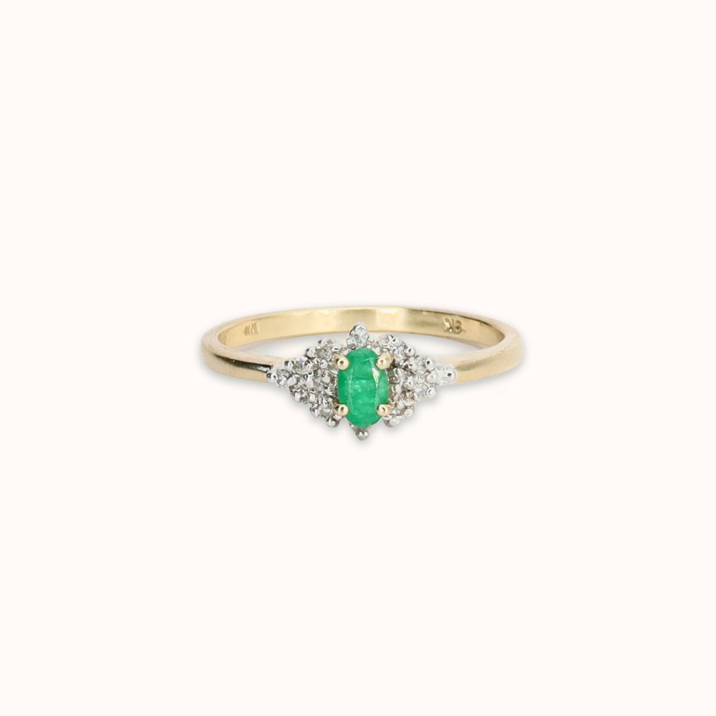 Victoria | Smaragd & Diamant Ring