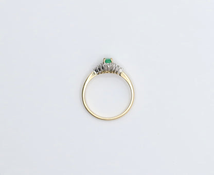 Victoria | Smaragd & Diamant Ring