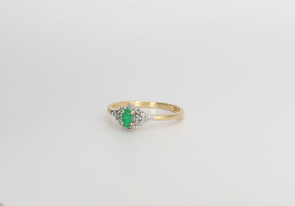 Victoria | Smaragd & Diamant Ring